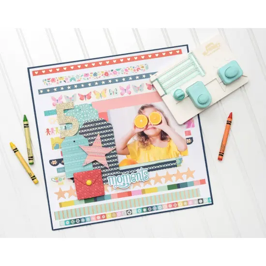 Mini Alphabet Punch Board Blade Refill 2/Pkg-For 6605416, 663004 & 6602484 {7}