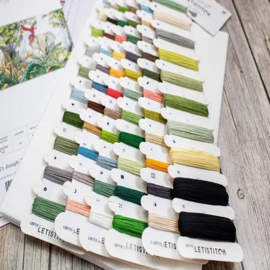 Jungle Time L8071 Counted Cross Stitch Kit {6}