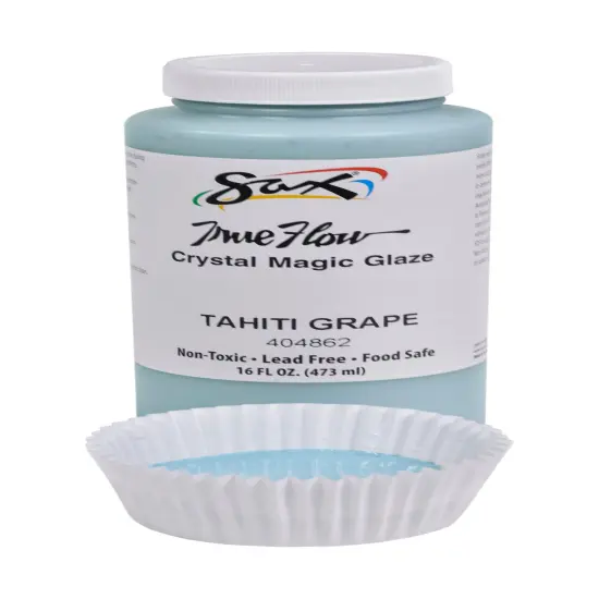 Sax Crystal Magic Glaze, Tahiti Grape, 1 Pint {4}