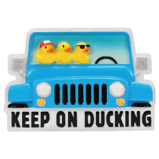 Keep on Ducking Ornament {1}