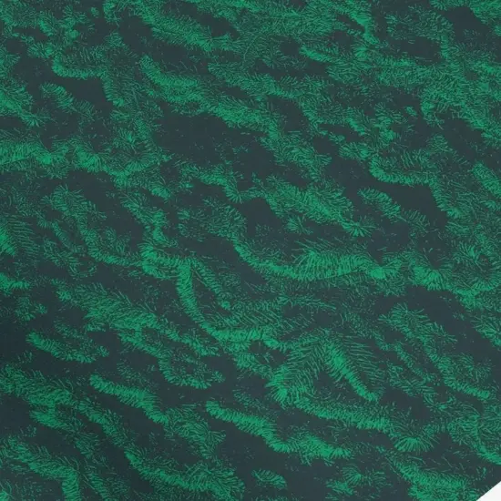 Dark Green Holiday Trees Gift Wrap {2}