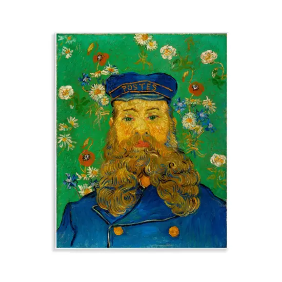Stupell Industries Van Gogh Joseph Ruolin Portrait Wall Plaque Art Design by one1000paintings {1}