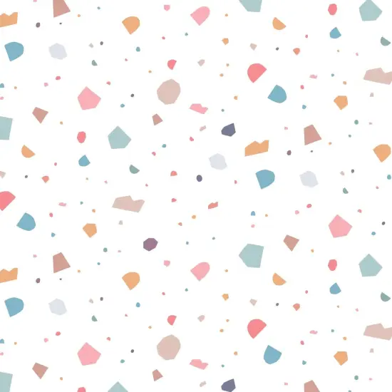 Cut Paper Collage Pastel Gift Wrap {2}