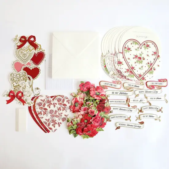 Simply Rocking Valentines Card Making Kit {2}