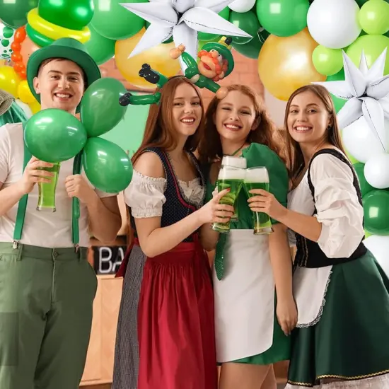 100PCS 260 Long Balloons, White Magic Latex Balloons Thicken Twisting for Birthday Wedding Party Decorations {2}