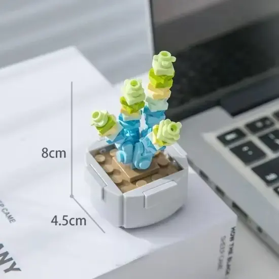 Money String Building Brick Mini Potted Plant F07M9-11(104)-A2 {1}