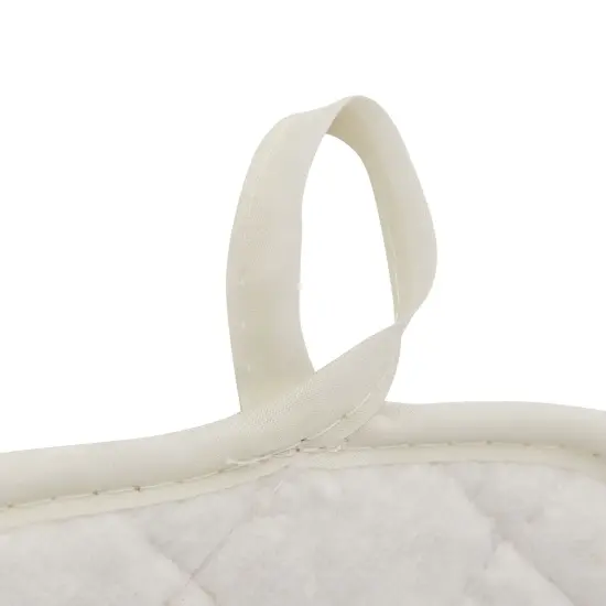 4 Pack Gray Hot Pads, Oven Pot Holders for Farmhouse Kitchen Decor and Accessories, Heat Resistant, 7 x 8.5 in. Grey {4}