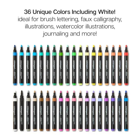 KINGART&reg; Acrylic Paint Markers 36 Colors {2}