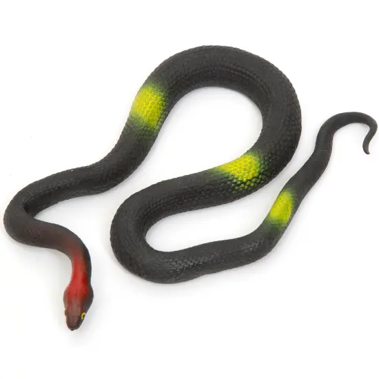Boley: 19" Rubber Snakes - 8 Pack Assorted Colors - Lifelike Design Reptile Toy Figures, Hilarious Prank Toy, Durable & Safe Material, Kids Ages 3+ {5}