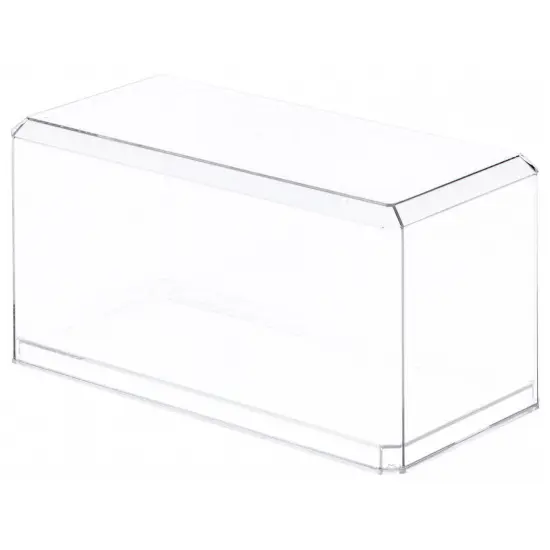 Pioneer Plastics 094C Clear Plastic Display Case for 1:24 Scale Cars, 9" W x 4.125" D x 4.375" H (Mailer Box) {5}