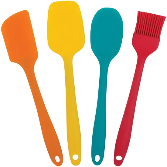 Mrs. Anderson's 4pc Nonstick Flexible and Heat-Resistant Silicone Mini Tool Set {1}
