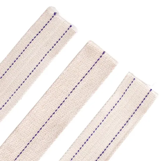 1 5/8" Wide Flat Cotton Oil Lamp Lantern Replacement Wicks Pack of 3 {3}