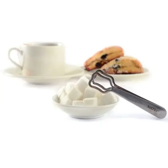 Norpro Stainless Steel Mini Tongs - Great for Meats, Cheeses, Olives, Ice, Sugar Cubes and more {3}