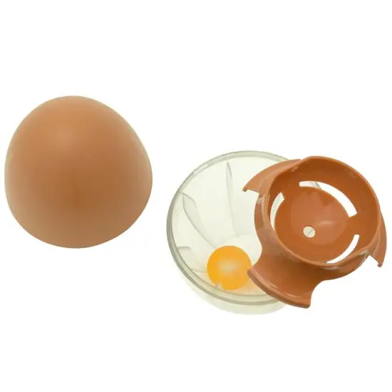 Hutzler Egg Scrambler & Egg Separator - Quick Easy Way to Beat Eggs White {5}