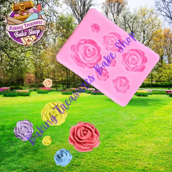 Roses SetSilicone Mold {2}