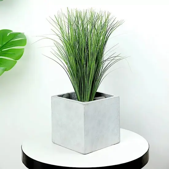 3 Green 20-Inch tall Artificial GRASS SPRAYS STEMS Home Decorations Centerpieces {1}