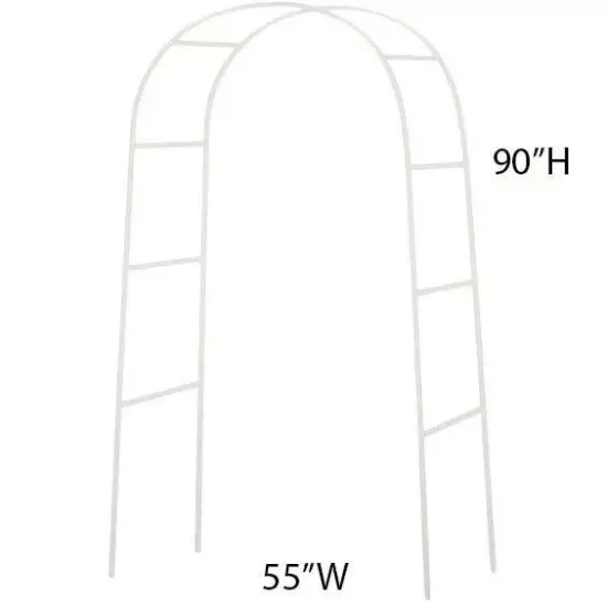 Decorative Metal Wedding ARCH 90" x 55" Wedding Party Decorations Supplies {5}