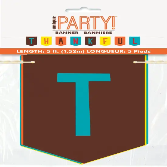 Thankful Thanksgiving Banner {1}