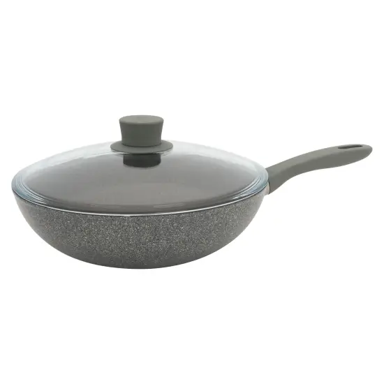 ZWILLING Parma Plus 11-inch Aluminum Nonstick Wok with Lid {1}