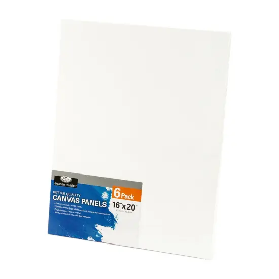 CNVB-1620-6 | 6-pack 16" x 20" Canvas Board {1}
