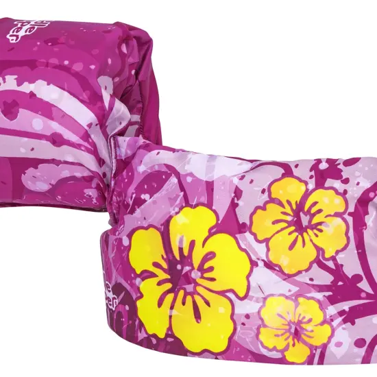 Puddle Jumper Child Deluxe Life Vest - Tropical Flowers (For Childred 33-55 lbs) {6}