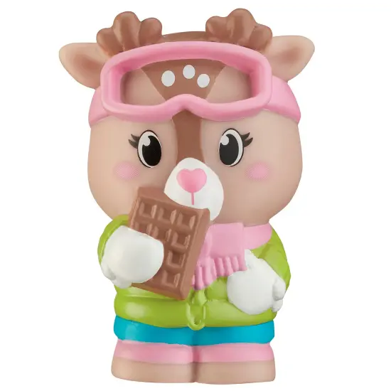 Timber Tots: Gla Gla Reindeer Family - 4 Character Set, Toy Figurines, 1.75-2" Animal Miniatures w/ Unique Details, Nature Playset, Kids-Toddler 18Mo+ {7}