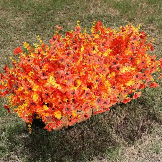 Artificial Fall Flowers Plants for Outdoors Decoration {3}