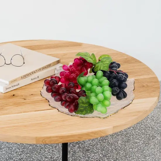 4 Bunches Fake Black Grapes {5}