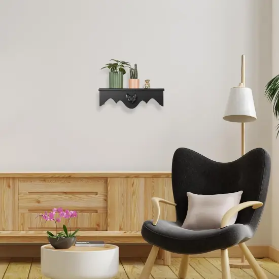 Bat Floating Shelf Set of 2 {2}