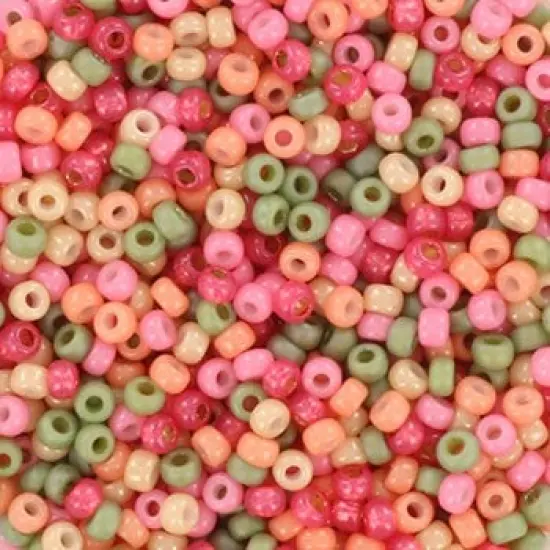 Miyuki 11 Round Seed Bead, Mix - Magic Flower, 22 grams {1}