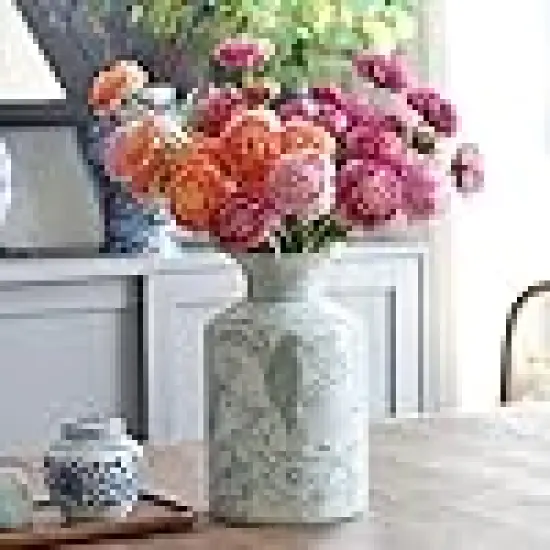 Ranunculus Flowers with Real Touch Stem Silk Ranunculus Flowers {2}