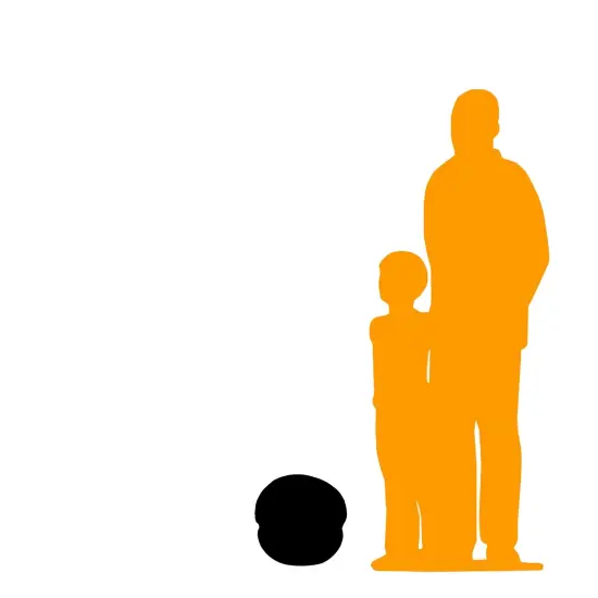 Pink Mallow Chocolate Truffle Over Sized Statue {2}