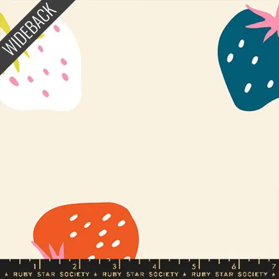 Strawberry Wideback (108 Inch) in Natural (rs3089 11) | Strawberry | Kimberly Kight | Ruby Star Society {1}