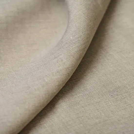 1 Yard Light Mixed Natural Washed Pure Linen Fabric Midweight 2 Tone 60 Inches Wide {2}