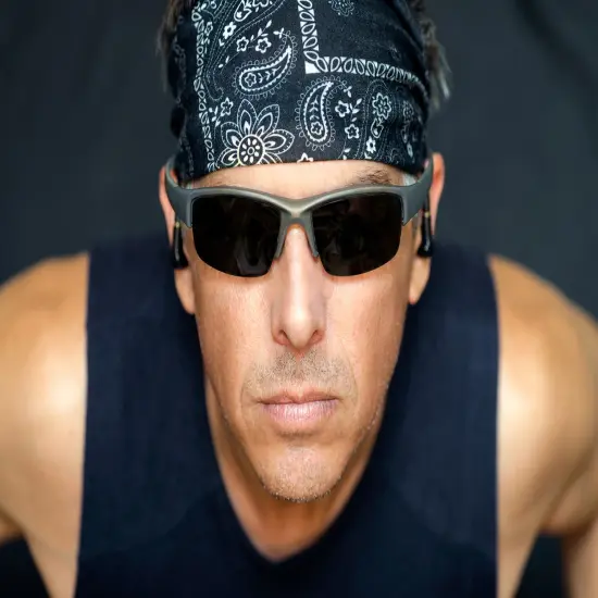 6 Pack Polyester Bandanas with Paisley Print Durable and Fast-Drying {6}