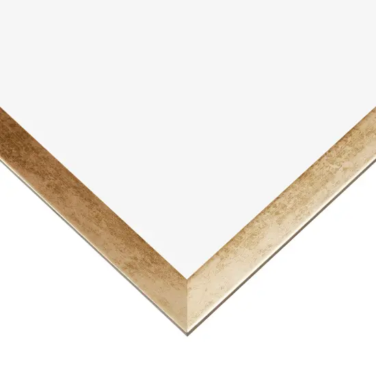 11x17Alloy 0.75Wood Moulding, Wall Display Frame for Art, Posters, or Photos by wallsthatspeak Gold {2}