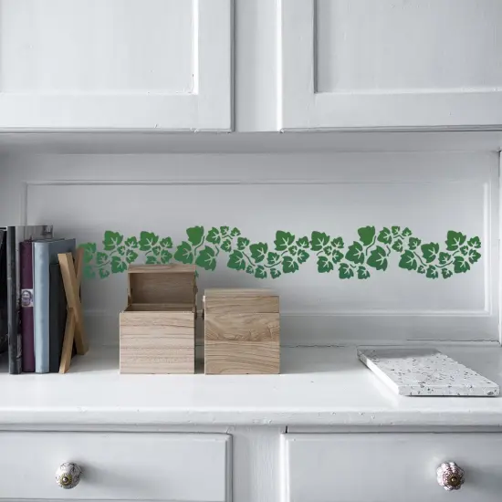 Leaf Stencils Vine Stencil Leaves Floral Stencils Reusable DIY Crafts Drawing Templates for Painting on Wood Wall Canvas Furniture {6}