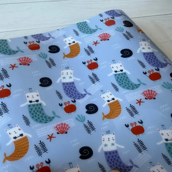 Mermaid Cats TPU Vinyl {1}