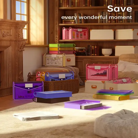 Transparent envelopes with Snap Closure - {5}