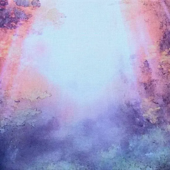 Lilac Sunset Designer Printed AIDA Fabric. Canvas for embroidery with an applied backgroundKF-1061A {1}