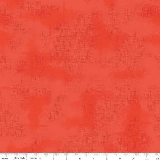 Red Shabby Paprika Cotton 43"/44" Fabric Per Yard {1}
