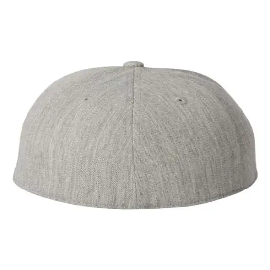Flexfit&reg; Flat Bill Cap Heather Grey {2}