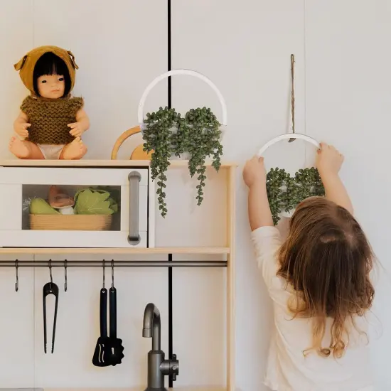 Artificial Hanging String of Pearls &ndash; Lifelike Greenery for Indoor & Outdoor D&eacute;cor {3}