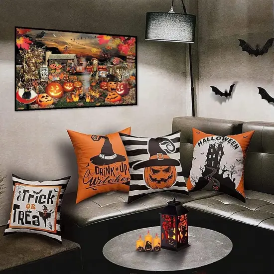 Halloween Diamond Painting Kits for Adults and Beginners, 5D Large Size-27.5 x 15inch {2}