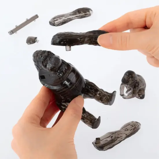 BePuzzled 3D Crystal Puzzle-Gorilla And Baby {6}