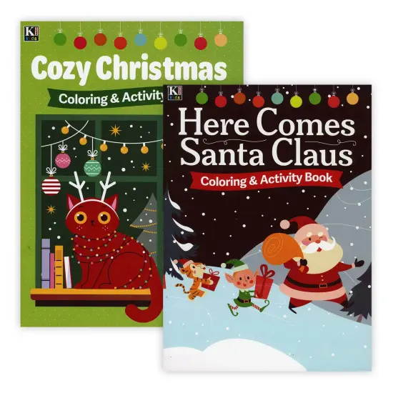 Christmas Coloring & Activity Book {1}