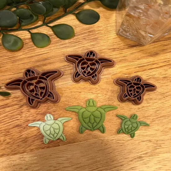 SEA TURTLE| SUMMER SOLSTICE | CLAY CUTTER {1}