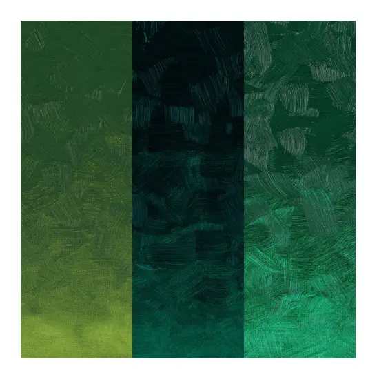 Tusc & Pine Artist Oil Paint - Greens, Set of 3 40 ml, Non-Yellowing, Rich & Creamy Consistency, Maximum Pigment Load, Small Batch Milled Oil Paints Made in the USA for Professional Artists {4}