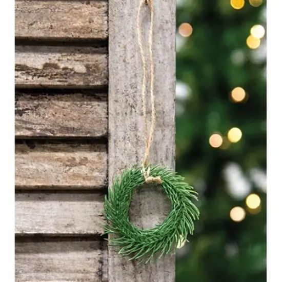 Mini Pine Wreath Hanger 3" {2}