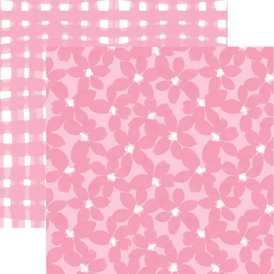 BABY GIRL PATTERN 12 X12 SCRAPBOOK PAPER SET {3}